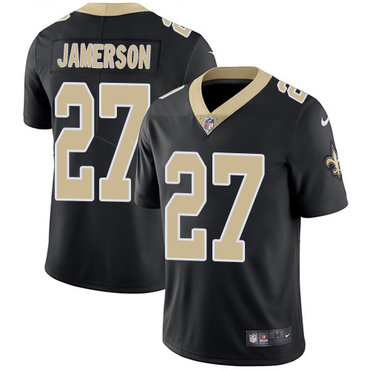 Nike Saints #27 Natrell Jamerson Black Team Color Men's Stitched NFL Vapor Untouchable Limited Jersey Nike Saints #27 Natrell Jamerson Black Team Color Men's Stitched NFL Vapor Untouchable Limited Jersey