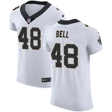 Nike Saints #48 Vonn Bell White Men's Stitched NFL Vapor Untouchable Elite Jersey Nike Saints #48 Vonn Bell White Men's Stitched NFL Vapor Untouchable Elite Jersey