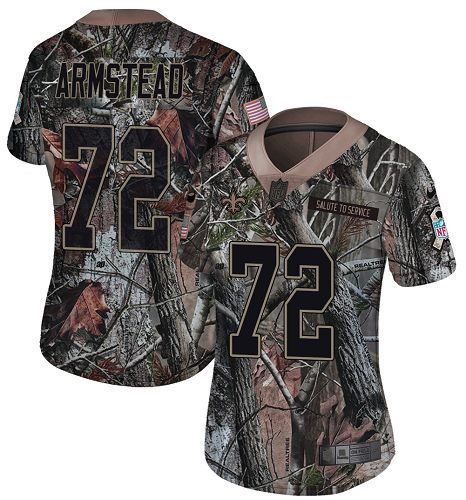 Nike Saints #72 Terron Armstead Camo Women's Stitched NFL Limited Rush Realtree Jersey Nike Saints #72 Terron Armstead Camo Women's Stitched NFL Limited Rush Realtree Jersey
