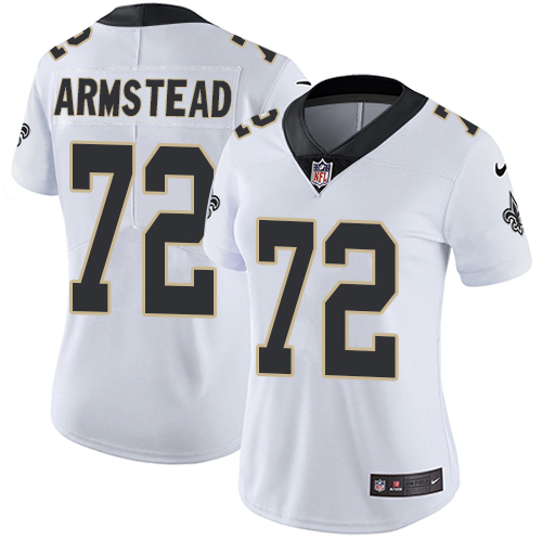 Nike Saints #72 Terron Armstead White Women's Stitched NFL Vapor Untouchable Limited Jersey Nike Saints #72 Terron Armstead White Women's Stitched NFL Vapor Untouchable Limited Jersey