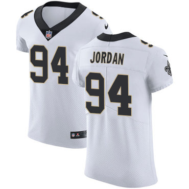 Nike Saints #94 Cameron Jordan White Men's Stitched NFL Vapor Untouchable Elite Jersey Nike Saints #94 Cameron Jordan White Men's Stitched NFL Vapor Untouchable Elite Jersey