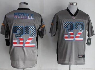 Nike San Diego Chargers #32 Eric Weddle Grey NFL Elite USA Flag Fashion jersey Nike San Diego Chargers #32 Eric Weddle Grey NFL Elite USA Flag Fashion jersey