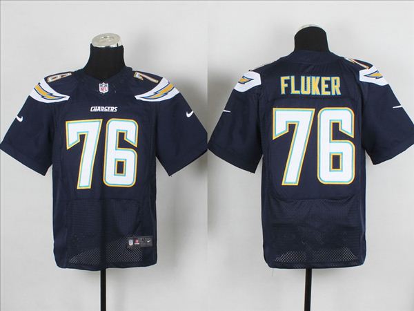 Nike San Diego Chargers #76 D J Fluker Navy Blue Elite Jersey Nike San Diego Chargers #76 D J Fluker Navy Blue Elite Jersey