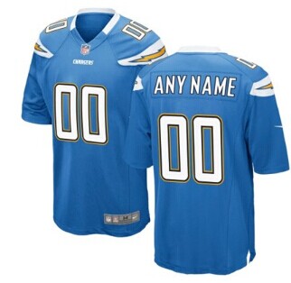 Nike San Diego Chargers Customized 2013 Light Blue Game Jersey Nike San Diego Chargers Customized 2013 Light Blue Game Jersey