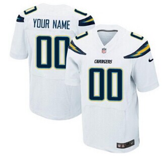 Nike San Diego Chargers Customized 2013 White Elite Jersey Nike San Diego Chargers Customized 2013 White Elite Jersey