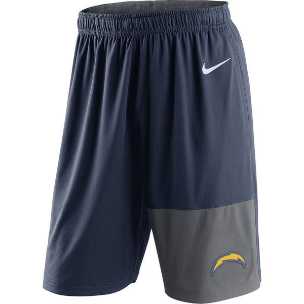 Nike San Diego Chargers Navy NFL Shorts Nike San Diego Chargers Navy NFL Shorts