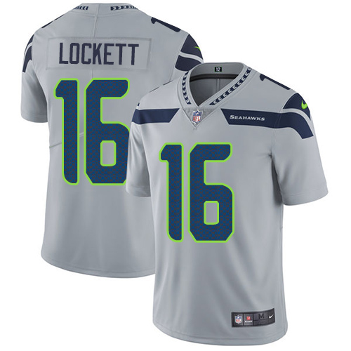 Nike Seahawks #16 Tyler Lockett Grey Alternate Youth Stitched NFL Vapor Untouchable Limited Jersey Nike Seahawks #16 Tyler Lockett Grey Alternate Youth Stitched NFL Vapor Untouchable Limited Jersey
