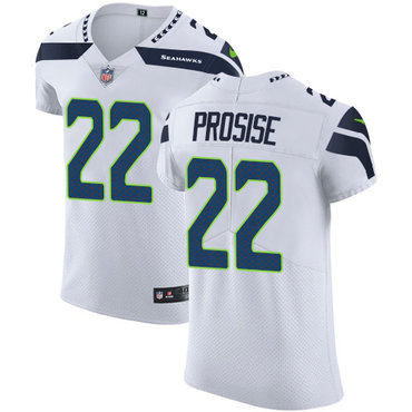 Nike Seahawks #22 C. J. Prosise White Men's Stitched NFL Vapor Untouchable Elite Jersey Nike Seahawks #22 C. J. Prosise White Men's Stitched NFL Vapor Untouchable Elite Jersey