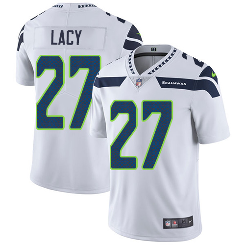 Nike Seahawks #27 Eddie Lacy White Men's Stitched NFL Vapor Untouchable Limited Jersey Nike Seahawks #27 Eddie Lacy White Men's Stitched NFL Vapor Untouchable Limited Jersey