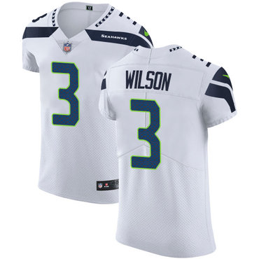 Nike Seahawks #3 Russell Wilson White Men's Stitched NFL Vapor Untouchable Elite Jersey Nike Seahawks #3 Russell Wilson White Men's Stitched NFL Vapor Untouchable Elite Jersey