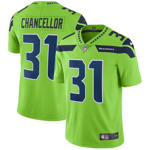 Nike Seahawks #31 Kam Chancellor Green Youth Stitched NFL Limited Rush Jersey Nike Seahawks #31 Kam Chancellor Green Youth Stitched NFL Limited Rush Jersey