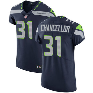 Nike Seahawks #31 Kam Chancellor Steel Blue Team Color Men's Stitched NFL Vapor Untouchable Elite Jersey Nike Seahawks #31 Kam Chancellor Steel Blue Team Color Men's Stitched NFL Vapor Untouchable Elite Jersey