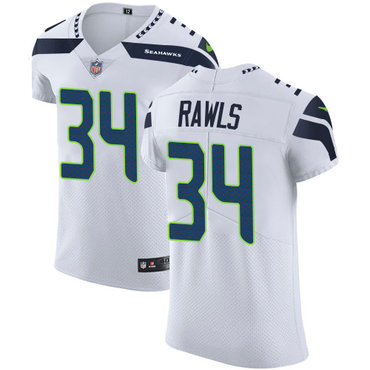 Nike Seahawks #34 Thomas Rawls White Men's Stitched NFL Vapor Untouchable Elite Jersey Nike Seahawks #34 Thomas Rawls White Men's Stitched NFL Vapor Untouchable Elite Jersey