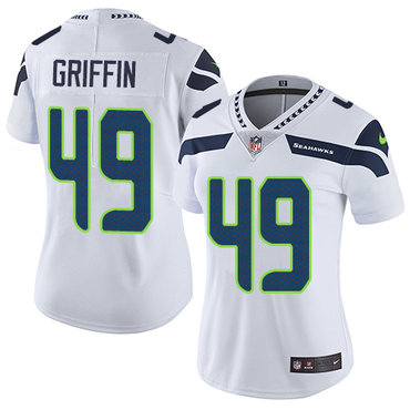 Nike Seahawks #49 Shaquem Griffin White Women's Stitched NFL Vapor Untouchable Limited Jersey Nike Seahawks #49 Shaquem Griffin White Women's Stitched NFL Vapor Untouchable Limited Jersey