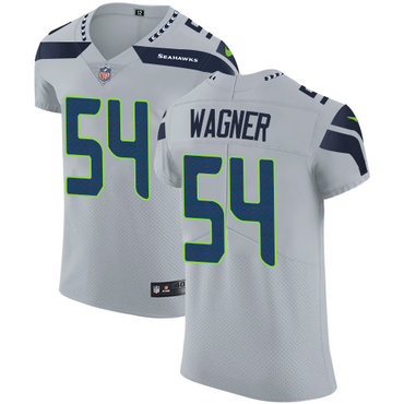 Nike Seahawks #54 Bobby Wagner Grey Alternate Men's Stitched NFL Vapor Untouchable Elite Jersey Nike Seahawks #54 Bobby Wagner Grey Alternate Men's Stitched NFL Vapor Untouchable Elite Jersey