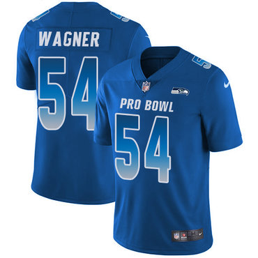Nike Seahawks #54 Bobby Wagner Royal Women's Stitched NFL Limited NFC 2018 Pro Bowl Jersey Nike Seahawks #54 Bobby Wagner Royal Women's Stitched NFL Limited NFC 2018 Pro Bowl Jersey