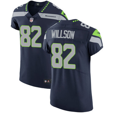 Nike Seahawks #82 Luke Willson Steel Blue Team Color Men's Stitched NFL Vapor Untouchable Elite Jersey Nike Seahawks #82 Luke Willson Steel Blue Team Color Men's Stitched NFL Vapor Untouchable Elite Jersey