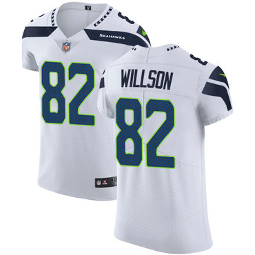 Nike Seahawks #82 Luke Willson White Men's Stitched NFL Vapor Untouchable Elite Jersey Nike Seahawks #82 Luke Willson White Men's Stitched NFL Vapor Untouchable Elite Jersey