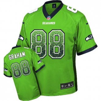 Nike Seahawks #88 Jimmy Graham Green Men's Stitched NFL Elite Drift Fashion Jersey Nike Seahawks #88 Jimmy Graham Green Men's Stitched NFL Elite Drift Fashion Jersey