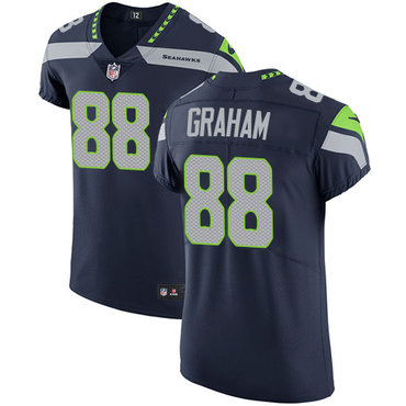 Nike Seahawks #88 Jimmy Graham Steel Blue Team Color Men's Stitched NFL Vapor Untouchable Elite Jersey Nike Seahawks #88 Jimmy Graham Steel Blue Team Color Men's Stitched NFL Vapor Untouchable Elite Jersey