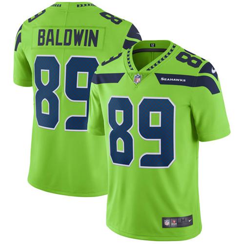 Nike Seahawks #89 Doug Baldwin Green Youth Stitched NFL Limited Rush Jersey Nike Seahawks #89 Doug Baldwin Green Youth Stitched NFL Limited Rush Jersey