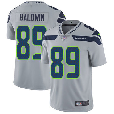 Nike Seahawks #89 Doug Baldwin Grey Alternate Youth Stitched NFL Vapor Untouchable Limited Jersey Nike Seahawks #89 Doug Baldwin Grey Alternate Youth Stitched NFL Vapor Untouchable Limited Jersey