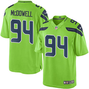 Nike Seahawks #94 Malik McDowell Green Youth Stitched NFL Limited Rush Jersey