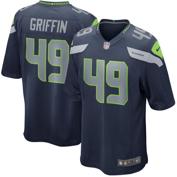 Nike Seahawks 49 Shaquem Griffin Navy 2018 NFL Draft Pick Elite Jersey Nike Seahawks 49 Shaquem Griffin Navy 2018 NFL Draft Pick Elite Jersey