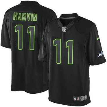 Nike Seattle Seahawks #11 Percy Harvin Black Jerseys(Impact Limited) Nike Seattle Seahawks #11 Percy Harvin Black Jerseys(Impact Limited)
