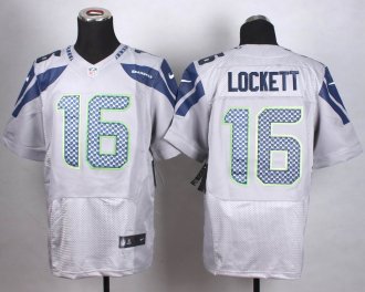 Nike Seattle Seahawks #16 Tyler Lockett Grey Alternate Men's Stitched NFL Elite Jersey Nike Seattle Seahawks #16 Tyler Lockett Grey Alternate Men's Stitched NFL Elite Jersey