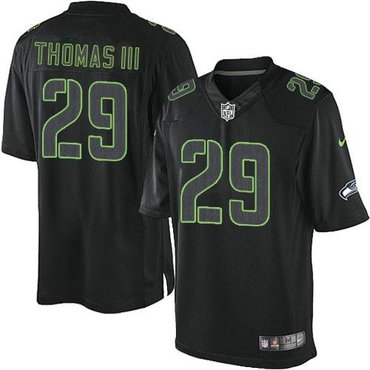 Nike Seattle Seahawks #29 Earl Thomas III Black Jerseys(Impact Limited) Nike Seattle Seahawks #29 Earl Thomas III Black Jerseys(Impact Limited)