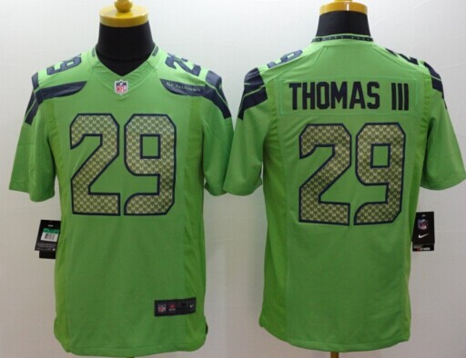 Nike Seattle Seahawks #29 Earl Thomas III Green Alternate NFL Limited jersey Nike Seattle Seahawks #29 Earl Thomas III Green Alternate NFL Limited jersey