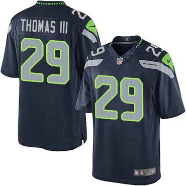 Nike Seattle Seahawks #29 Earl Thomas III Steel Blue Team Color NFL Limited Jersey Nike Seattle Seahawks #29 Earl Thomas III Steel Blue Team Color NFL Limited Jersey