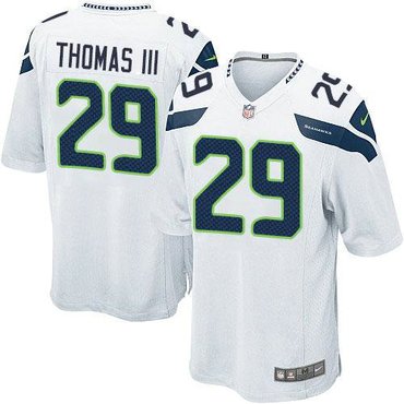 Nike Seattle Seahawks #29 Earl Thomas III White NFL Game Jersey Nike Seattle Seahawks #29 Earl Thomas III White NFL Game Jersey