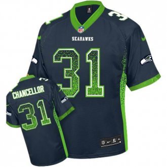 Nike Seattle Seahawks #31 Kam Chancellor Steel Blue Team Color NFL Elite Drift Fashion Jersey Nike Seattle Seahawks #31 Kam Chancellor Steel Blue Team Color NFL Elite Drift Fashion Jersey
