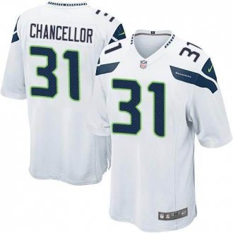 Nike Seattle Seahawks #31 Kam Chancellor White NFL Game Jersey Nike Seattle Seahawks #31 Kam Chancellor White NFL Game Jersey