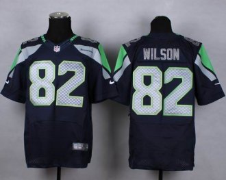 Nike Seattle Seahawks #82 Luke Willson Steel Blue Team Color NFL Elite Jersey Nike Seattle Seahawks #82 Luke Willson Steel Blue Team Color NFL Elite Jersey