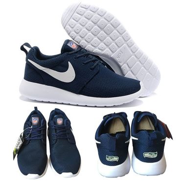 Nike Seattle Seahawks London Olympics Navy Blue Shoes