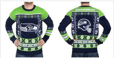 Nike Seattle Seahawks Men's Ugly Sweater