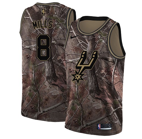 Nike Spurs #8 Patty Mills Camo Youth NBA Swingman Realtree Collection Jersey Nike Spurs #8 Patty Mills Camo Youth NBA Swingman Realtree Collection Jersey