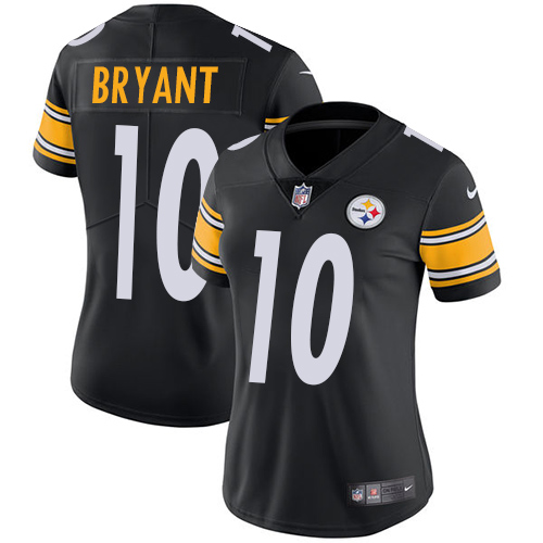 Nike Steelers #10 Martavis Bryant Black Team Color Women's Stitched NFL Vapor Untouchable Limited Jersey