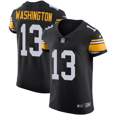 Nike Steelers #13 James Washington Black Alternate Men's Stitched NFL Vapor Untouchable Elite Jersey Nike Steelers #13 James Washington Black Alternate Men's Stitched NFL Vapor Untouchable Elite Jersey
