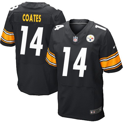 Nike Steelers #14 Sammie Coates Black Team Color Men's Nike Steelers #14 Sammie Coates Black Team Color Men's