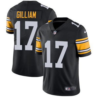 Nike Steelers #17 Joe Gilliam Black Alternate Men's Stitched NFL Vapor Untouchable Limited Jersey Nike Steelers #17 Joe Gilliam Black Alternate Men's Stitched NFL Vapor Untouchable Limited Jersey