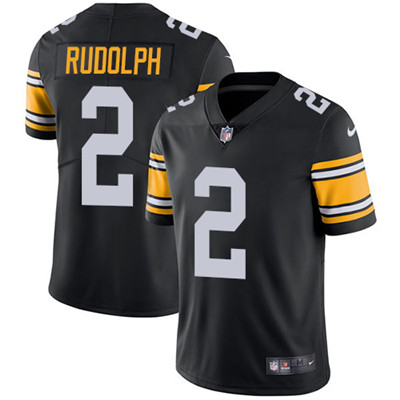 Nike Steelers #2 Mason Rudolph Black Alternate Men's Stitched NFL Vapor Untouchable Limited Jersey Nike Steelers #2 Mason Rudolph Black Alternate Men's Stitched NFL Vapor Untouchable Limited Jersey