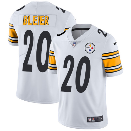 Nike Steelers #20 Rocky Bleier White Men's Stitched NFL Vapor Untouchable Limited Jersey Nike Steelers #20 Rocky Bleier White Men's Stitched NFL Vapor Untouchable Limited Jersey