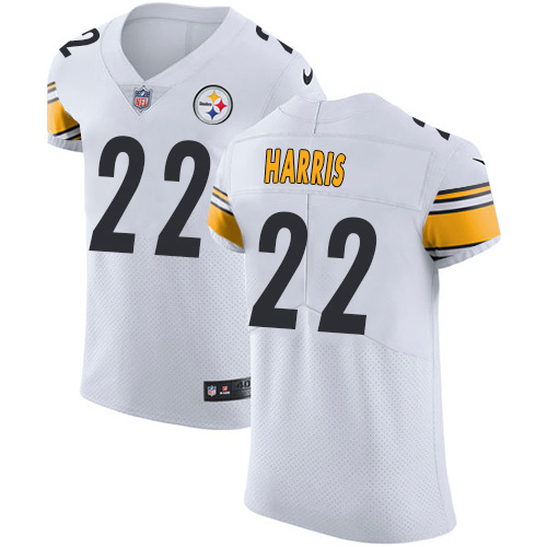 Nike Steelers #22 Najee Harris White Men's Stitched NFL New Elite Jersey Nike Steelers #22 Najee Harris White Men's Stitched NFL New Elite Jersey