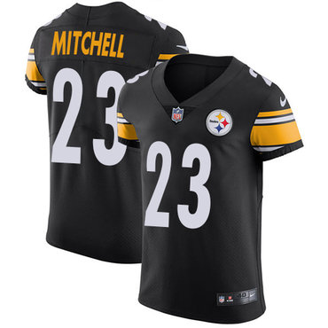 Nike Steelers #23 Mike Mitchell Black Team Color Men's Stitched NFL Vapor Untouchable Elite Jersey