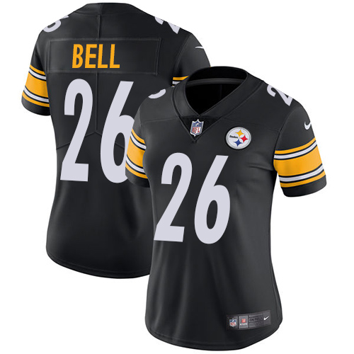 Nike Steelers #26 Le'Veon Bell Black Team Color Women's Stitched NFL Vapor Untouchable Limited Jersey