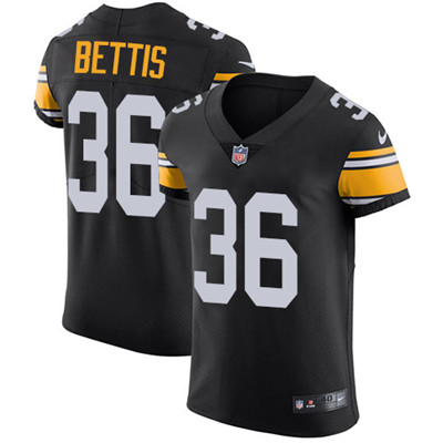 Nike Steelers #36 Jerome Bettis Black Alternate Men's Stitched NFL Vapor Untouchable Elite Jersey Nike Steelers #36 Jerome Bettis Black Alternate Men's Stitched NFL Vapor Untouchable Elite Jersey